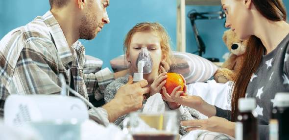 As principais doenças respiratórias em crianças
