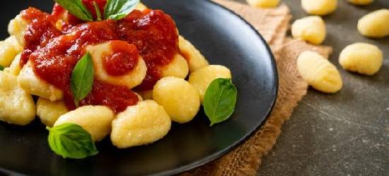 Nhoque de batata doce e aveia